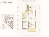 润和滨江府2_3室2厅1卫 建面98平米