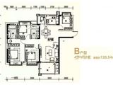 财汇新天地_4室2厅2卫 建面128平米