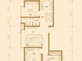 博维中央公园_3室2厅1卫 建面100平米