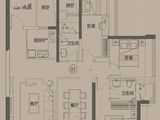 金融街融御_3室2厅2卫 建面131平米