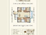 龙盛悦府_4室2厅3卫 建面145平米