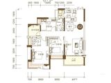 誉峯名门_3室2厅2卫 建面117平米