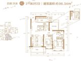 印象海伦湾_3室2厅2卫 建面96平米