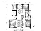 中天富春诚品（三期）_4室2厅2卫 建面115平米