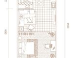 新泉城大厦_1室1厅1卫 建面54平米