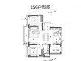 奥体铂悦府_3室2厅2卫 建面156平米