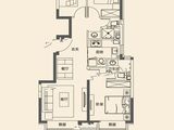 金地旭辉江山风华_3室2厅2卫 建面89平米