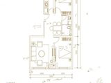 北科建水岸雁栖_2室2厅1卫 建面83平米