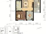 北斗星全球不动产_1室1厅1卫 建面29平米