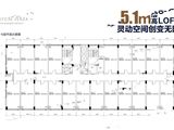 卓越中寰商业_3#第4-6层平面图 建面40平米