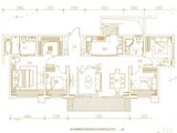 龙湖上城_4室2厅2卫 建面164平米