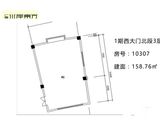 广厦水岸东方商铺_1室1厅0卫 建面158平米