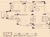 文元学府_3室2厅1卫 建面101平米