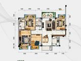 碧桂园公园壹号_4室2厅2卫 建面119平米