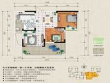 施格名门_2室2厅1卫 建面92平米