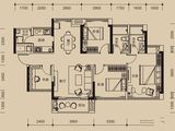 塘厦德洲城_4室2厅2卫 建面106平米