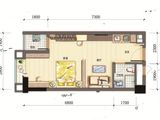 四季松湖_1室1厅1卫 建面41平米