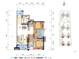 荔园新天地_3室2厅2卫 建面95平米