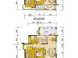 百盛公馆世纪1号_1#02 三房两厅两卫一阳台 建面0平米