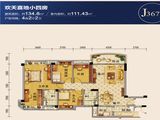 碧桂园豪园_4室2厅2卫 建面134平米