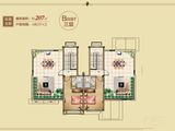 台州温岭碧桂园_4室2厅4卫 建面207平米