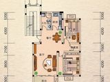 正元香槟城_2室2厅1卫 建面91平米