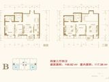 悦上城_4室3厅4卫 建面148平米