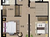 保利建工西郊锦庐_4室2厅3卫 建面125平米