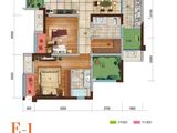 保利观塘_2室2厅2卫 建面86平米