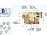 光亮天润城_2室2厅2卫 建面87平米