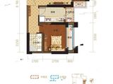 顶峰罗宾森尚城华府_1室2厅1卫 建面62平米