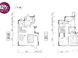 南园_3室2厅3卫 建面135平米