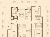 金地艺城瑞府_3室2厅2卫 建面140平米