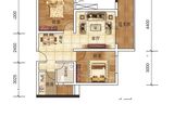 航利CC_2室2厅1卫 建面71平米