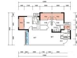 华熙LIVE528_3室2厅2卫 建面89平米