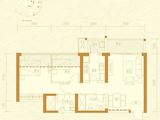 华侨城御龙山_2室2厅2卫 建面89平米