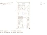 华润置地新时代广场_1室1厅1卫 建面33平米