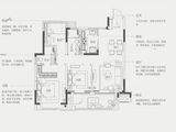 新城云樾观棠_3室2厅2卫 建面103平米