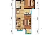 雅都园_2室2厅1卫 建面87平米