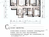 万科金域滨江_4室2厅2卫 建面120平米