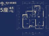 佛山恒大御澜庭_3室2厅2卫 建面105平米