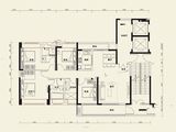 韶关宝能公馆_4室2厅3卫 建面161平米