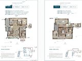 金地中梁西江雅苑_5室2厅3卫 建面165平米