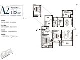 雅居乐富春山居_4室2厅2卫 建面123平米