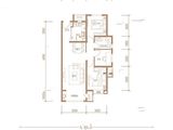 潮白河孔雀城中央公园_3室2厅1卫 建面100平米