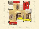 鹏信世纪城_3室2厅2卫 建面110平米