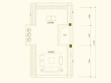 龙旺康桥丹堤_联排L5户型阁楼层户型图 建面0平米