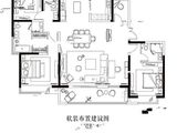 兴邦中央公园_4室2厅3卫 建面200平米