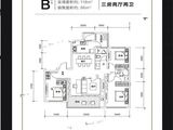 新天汉时代滨江_3室2厅2卫 建面118平米