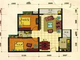 四通北城东岸_2室2厅1卫 建面97平米